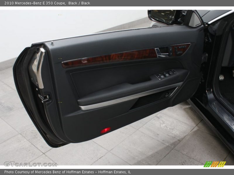 Black / Black 2010 Mercedes-Benz E 350 Coupe