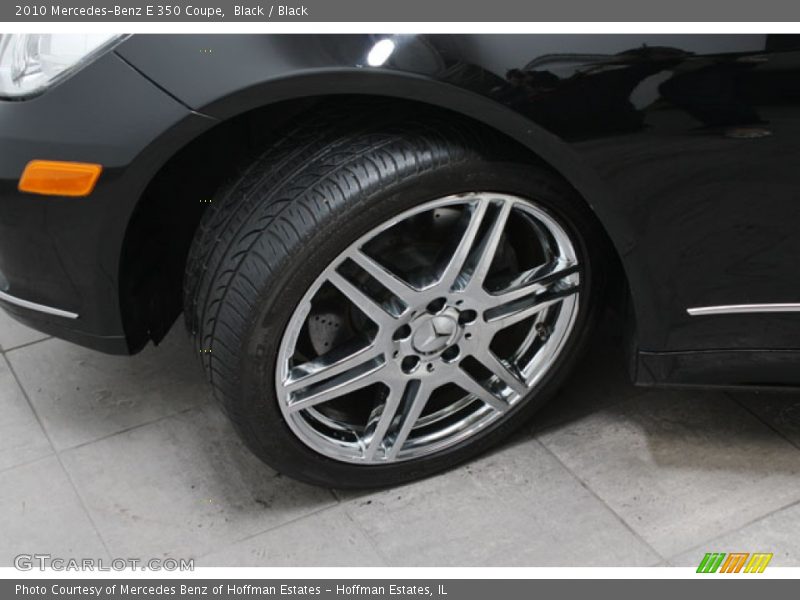 Black / Black 2010 Mercedes-Benz E 350 Coupe