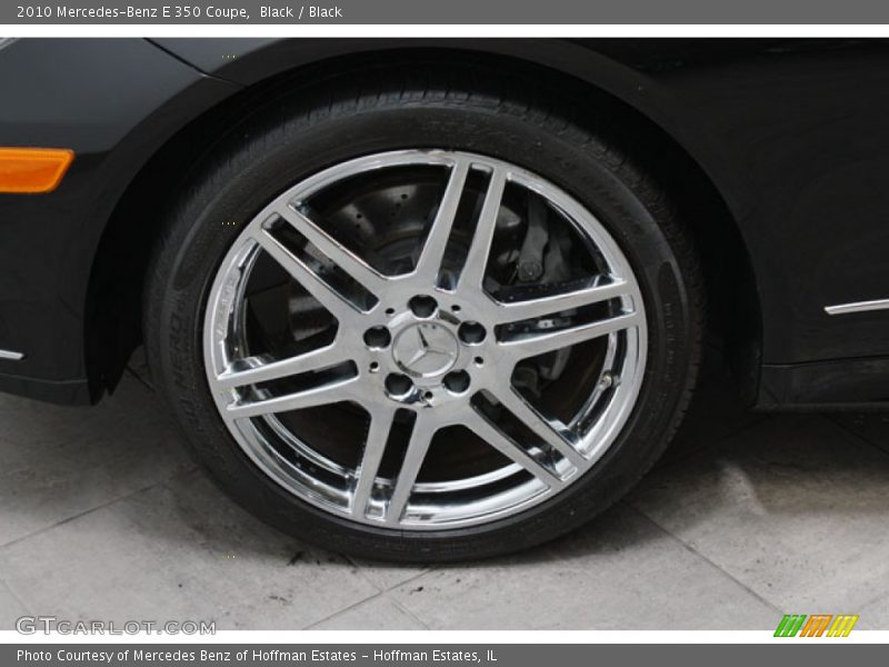 Black / Black 2010 Mercedes-Benz E 350 Coupe