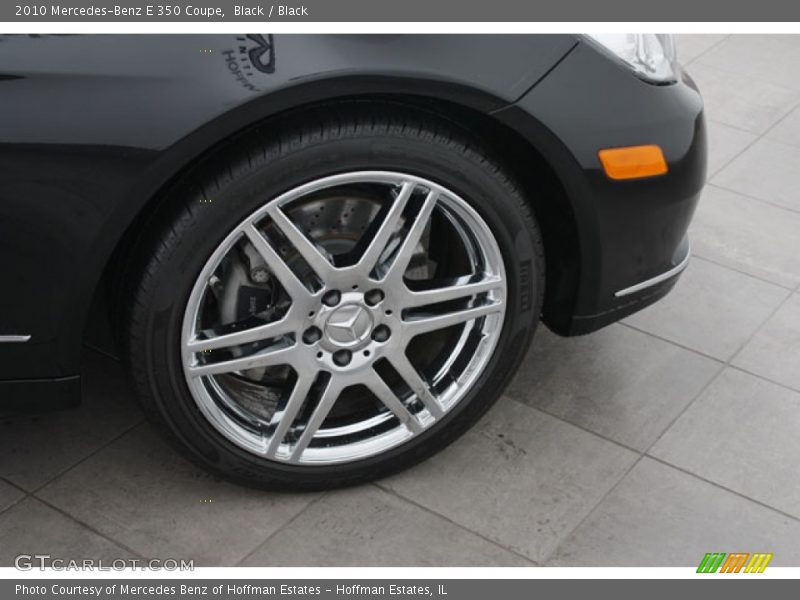 Black / Black 2010 Mercedes-Benz E 350 Coupe