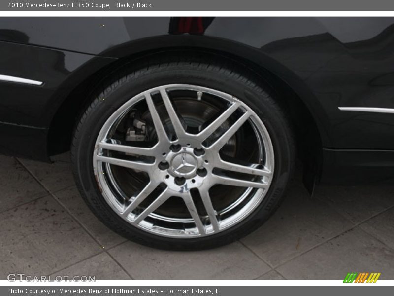 Black / Black 2010 Mercedes-Benz E 350 Coupe