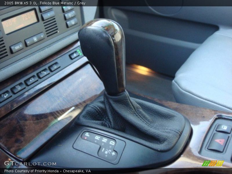 Toledo Blue Metallic / Grey 2005 BMW X5 3.0i