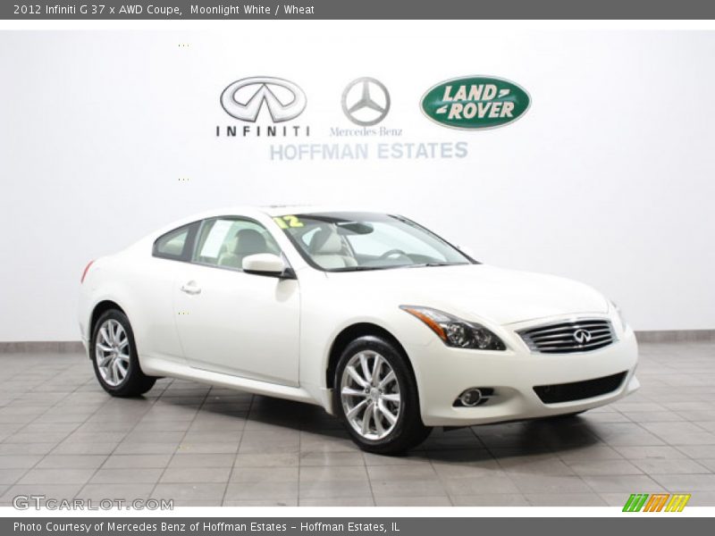 Moonlight White / Wheat 2012 Infiniti G 37 x AWD Coupe
