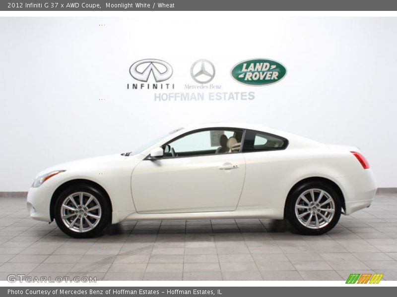 Moonlight White / Wheat 2012 Infiniti G 37 x AWD Coupe