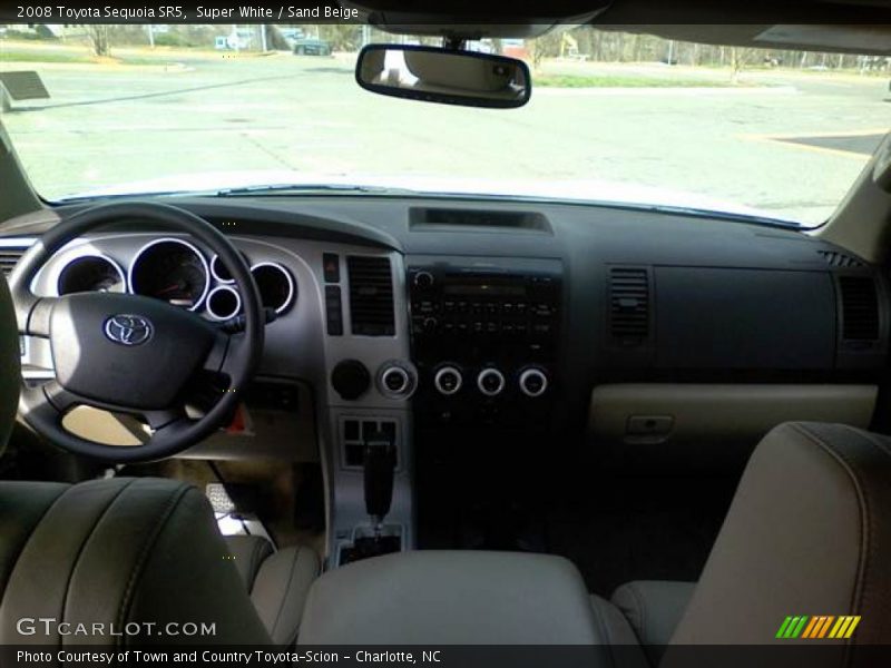 Super White / Sand Beige 2008 Toyota Sequoia SR5