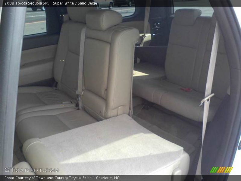Super White / Sand Beige 2008 Toyota Sequoia SR5