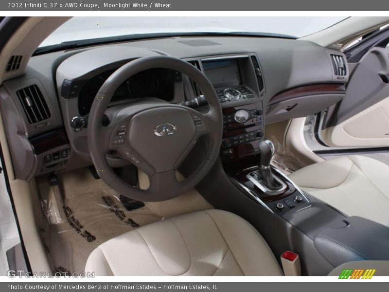 Moonlight White / Wheat 2012 Infiniti G 37 x AWD Coupe