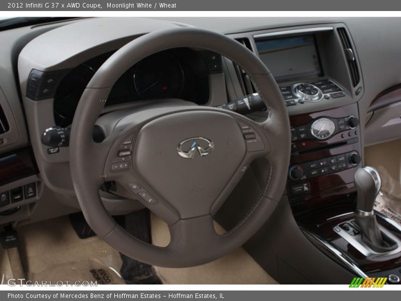  2012 G 37 x AWD Coupe Steering Wheel