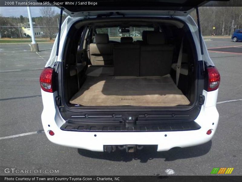 Super White / Sand Beige 2008 Toyota Sequoia SR5