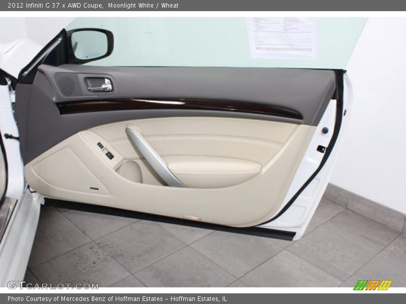 Moonlight White / Wheat 2012 Infiniti G 37 x AWD Coupe
