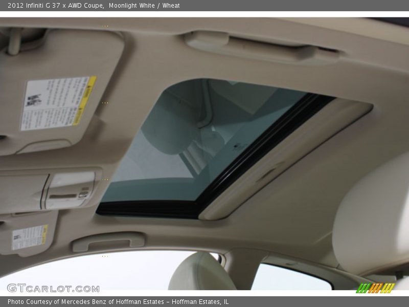 Moonlight White / Wheat 2012 Infiniti G 37 x AWD Coupe