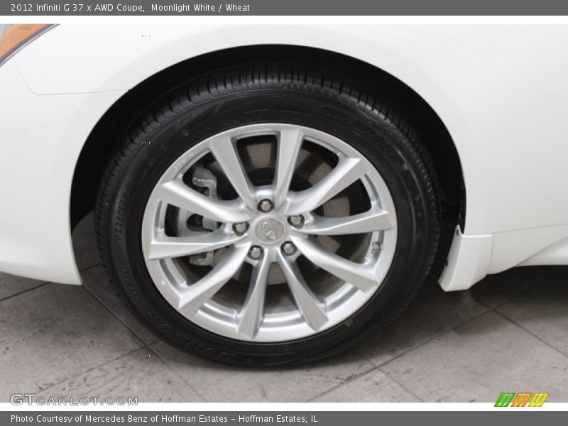 Moonlight White / Wheat 2012 Infiniti G 37 x AWD Coupe