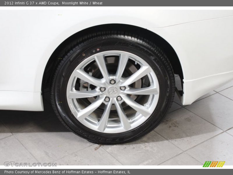 Moonlight White / Wheat 2012 Infiniti G 37 x AWD Coupe