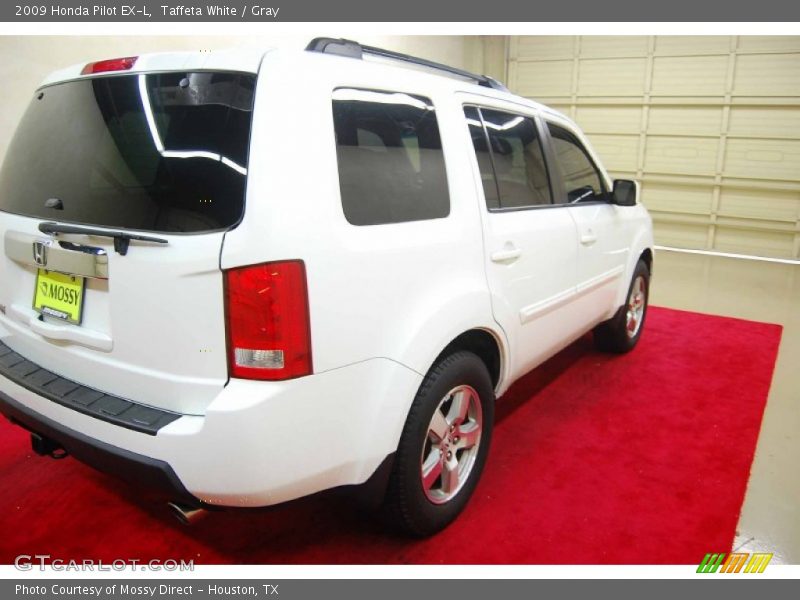 Taffeta White / Gray 2009 Honda Pilot EX-L