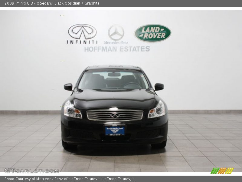 Black Obsidian / Graphite 2009 Infiniti G 37 x Sedan