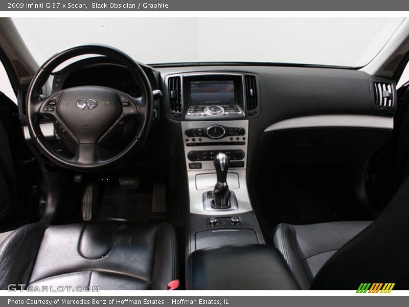 Black Obsidian / Graphite 2009 Infiniti G 37 x Sedan