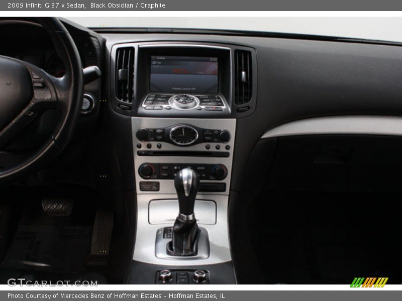 Black Obsidian / Graphite 2009 Infiniti G 37 x Sedan