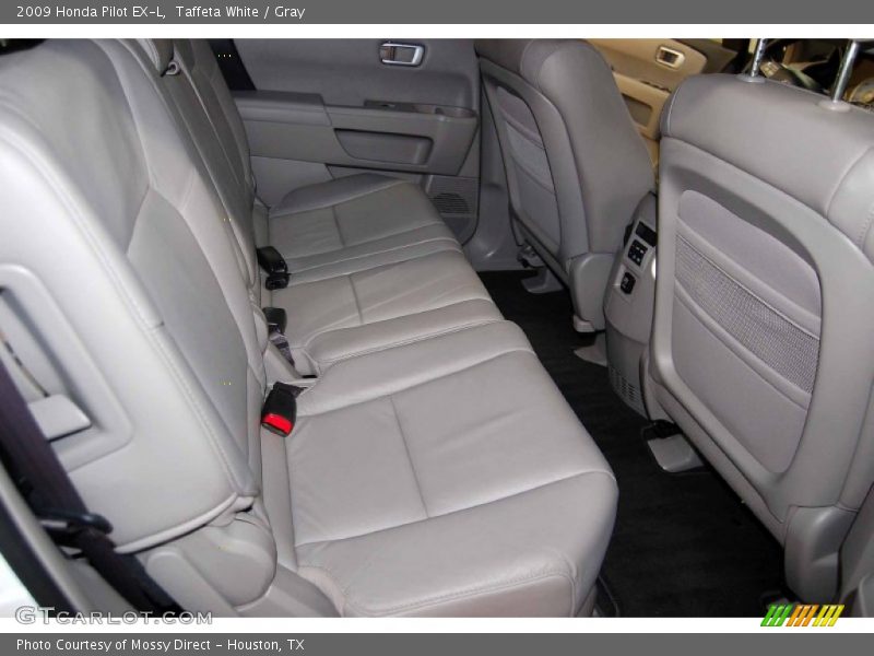 Taffeta White / Gray 2009 Honda Pilot EX-L
