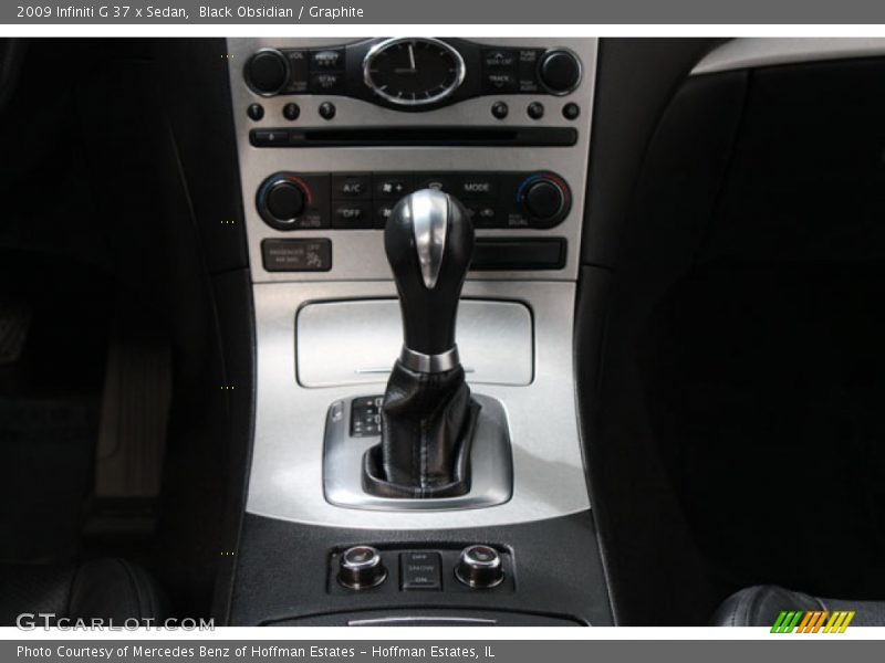 Black Obsidian / Graphite 2009 Infiniti G 37 x Sedan