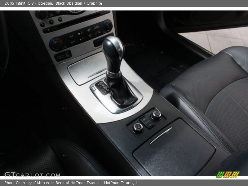 Black Obsidian / Graphite 2009 Infiniti G 37 x Sedan