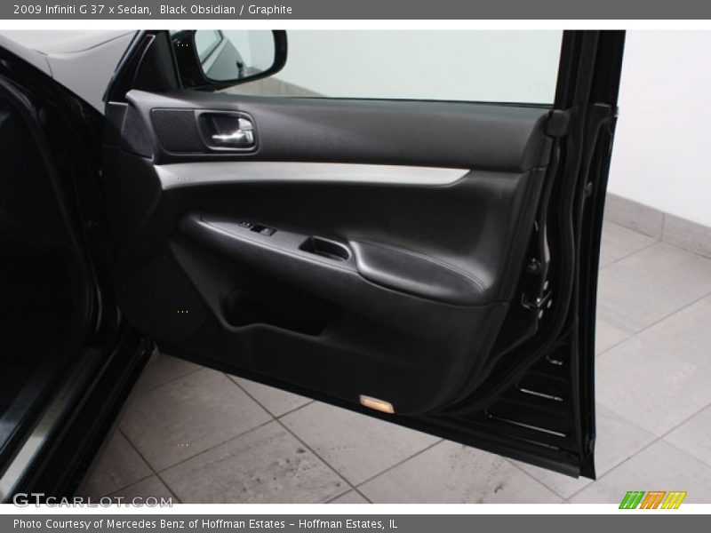 Black Obsidian / Graphite 2009 Infiniti G 37 x Sedan