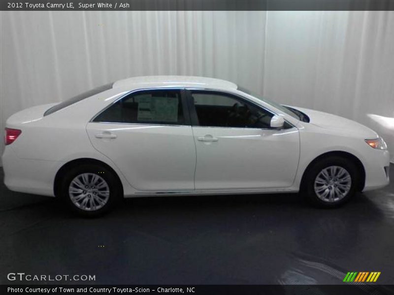 Super White / Ash 2012 Toyota Camry LE