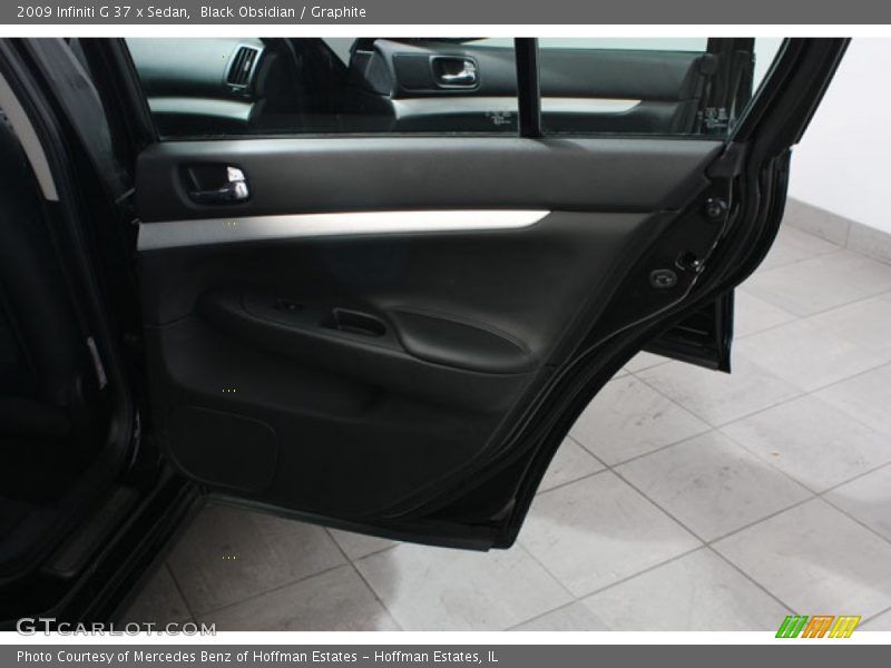 Black Obsidian / Graphite 2009 Infiniti G 37 x Sedan