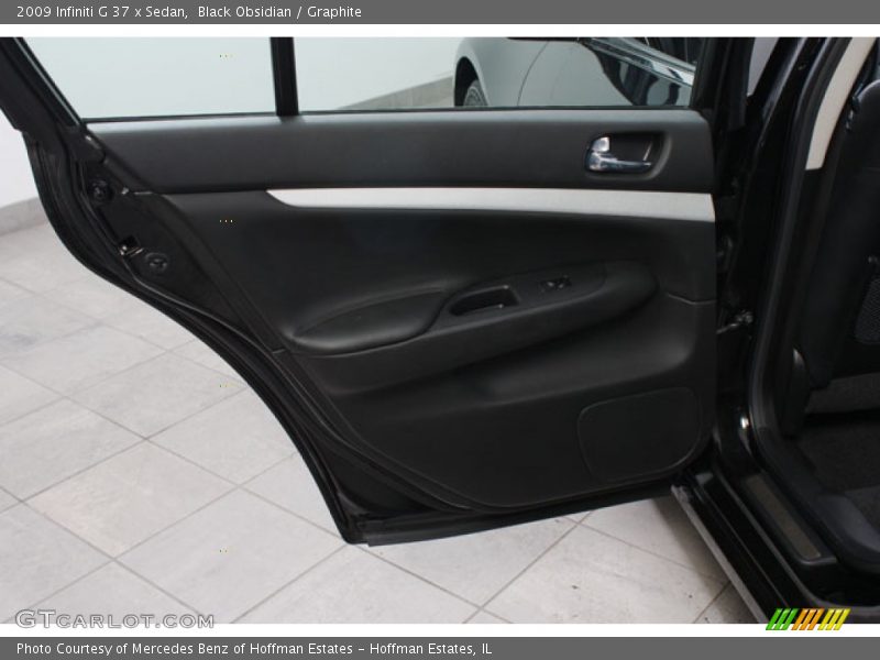 Black Obsidian / Graphite 2009 Infiniti G 37 x Sedan
