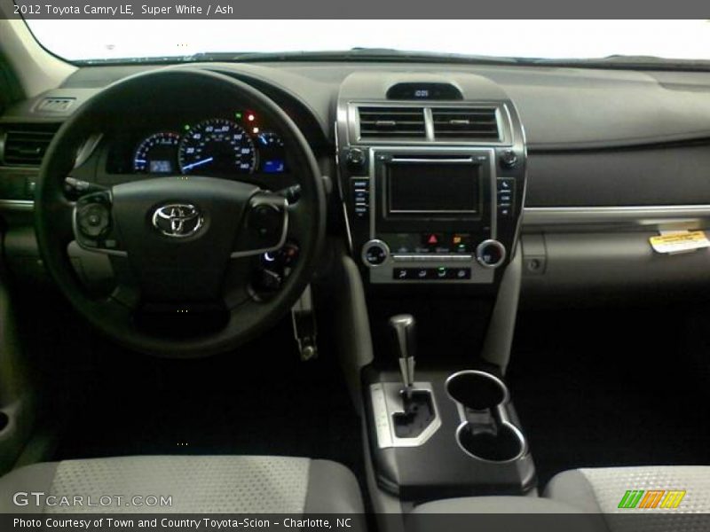 Super White / Ash 2012 Toyota Camry LE