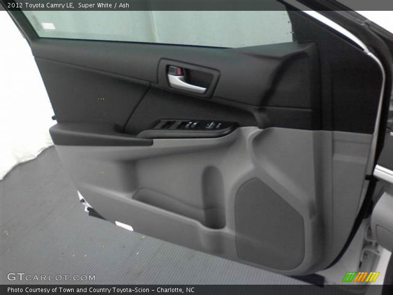 Super White / Ash 2012 Toyota Camry LE