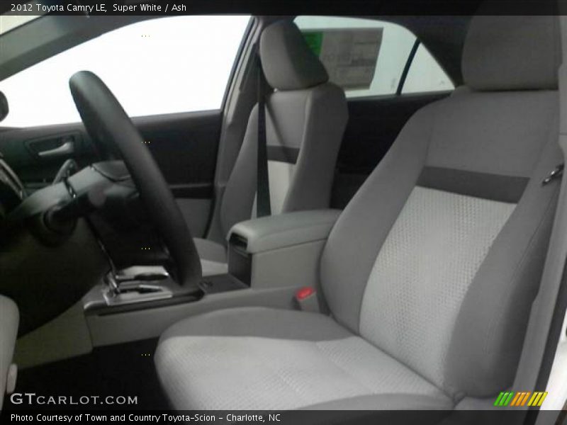 Super White / Ash 2012 Toyota Camry LE