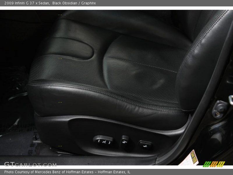 Black Obsidian / Graphite 2009 Infiniti G 37 x Sedan