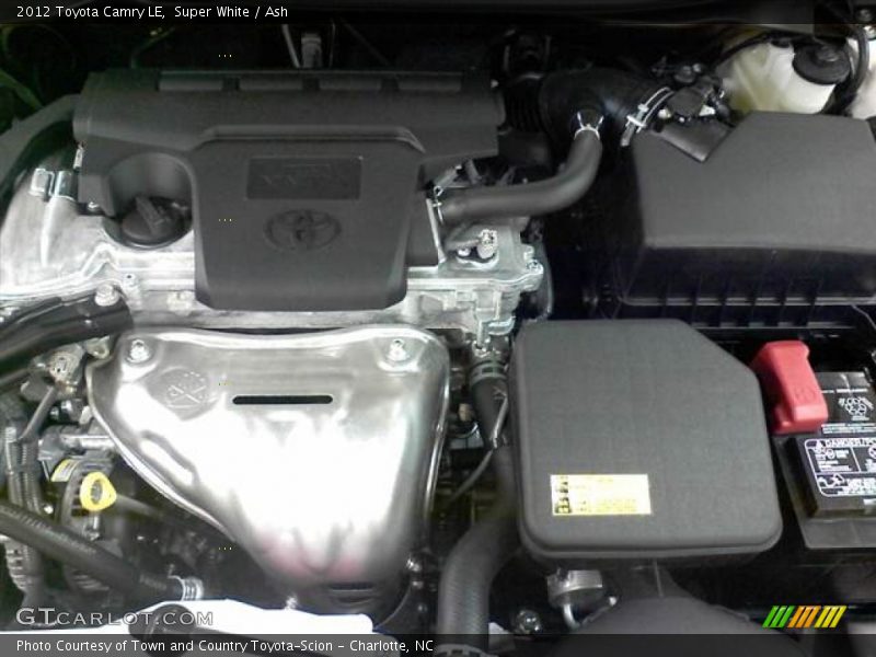 Super White / Ash 2012 Toyota Camry LE