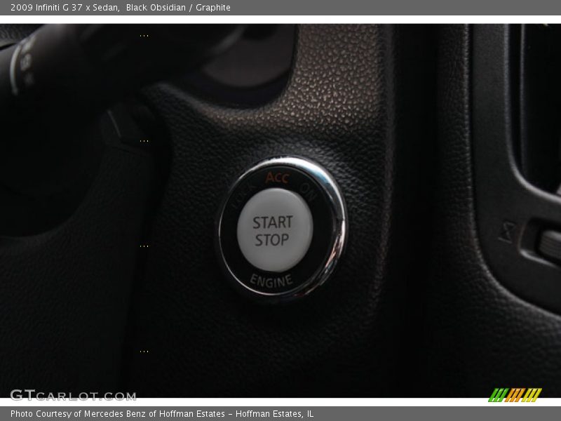 Black Obsidian / Graphite 2009 Infiniti G 37 x Sedan