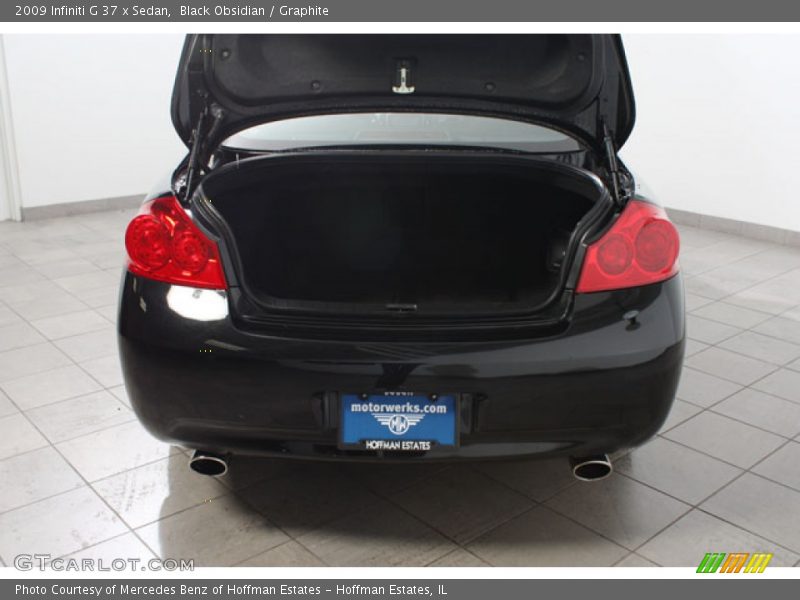 Black Obsidian / Graphite 2009 Infiniti G 37 x Sedan