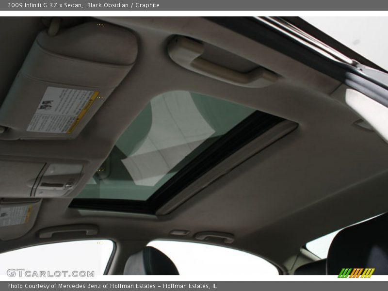Black Obsidian / Graphite 2009 Infiniti G 37 x Sedan