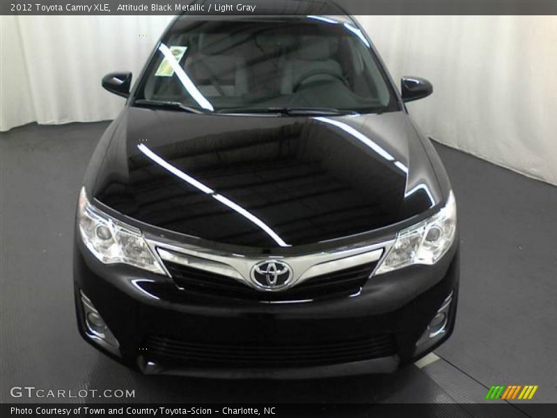 Attitude Black Metallic / Light Gray 2012 Toyota Camry XLE