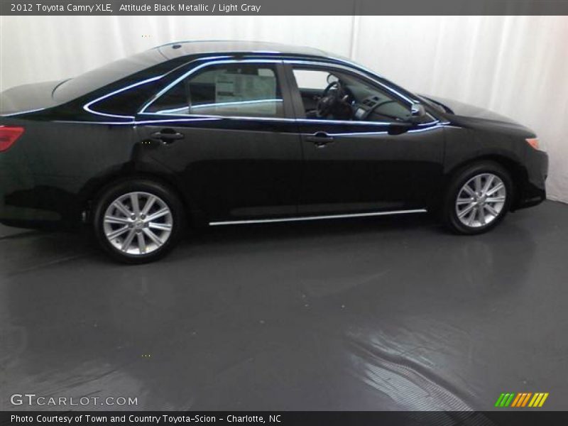 Attitude Black Metallic / Light Gray 2012 Toyota Camry XLE
