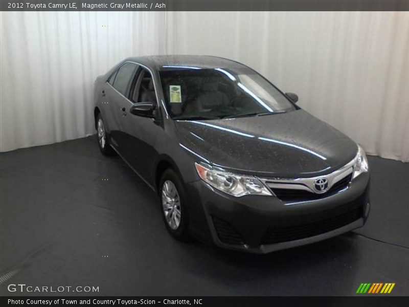 Magnetic Gray Metallic / Ash 2012 Toyota Camry LE