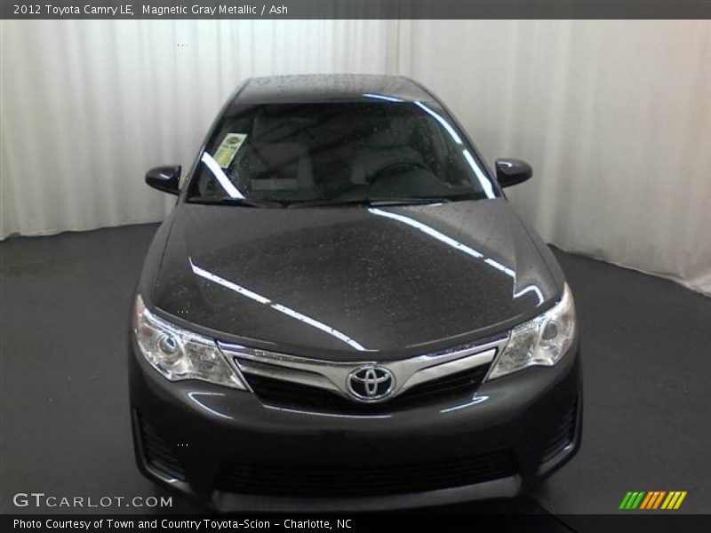 Magnetic Gray Metallic / Ash 2012 Toyota Camry LE
