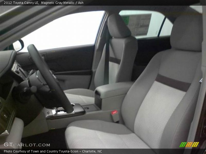 Magnetic Gray Metallic / Ash 2012 Toyota Camry LE