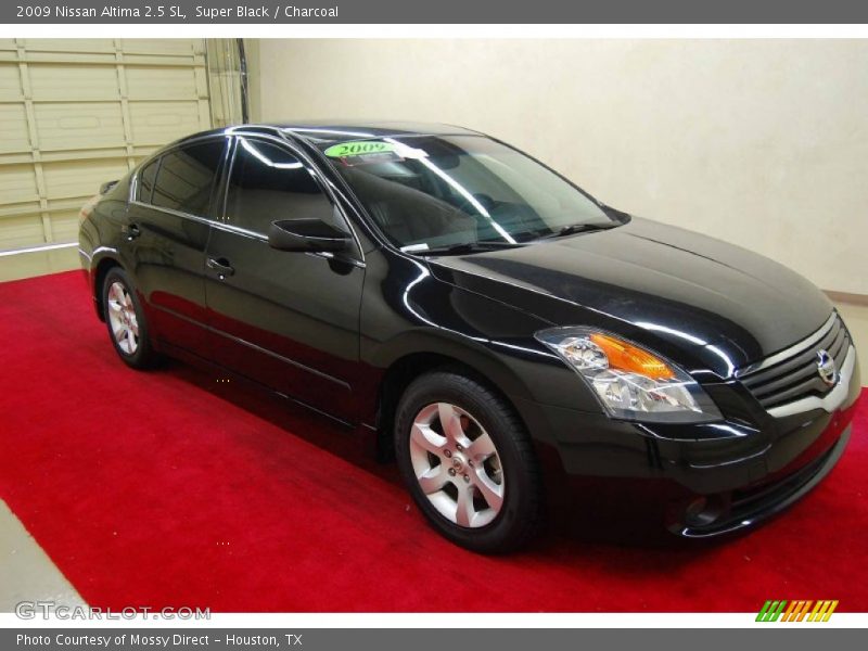 Super Black / Charcoal 2009 Nissan Altima 2.5 SL