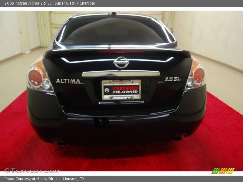Super Black / Charcoal 2009 Nissan Altima 2.5 SL