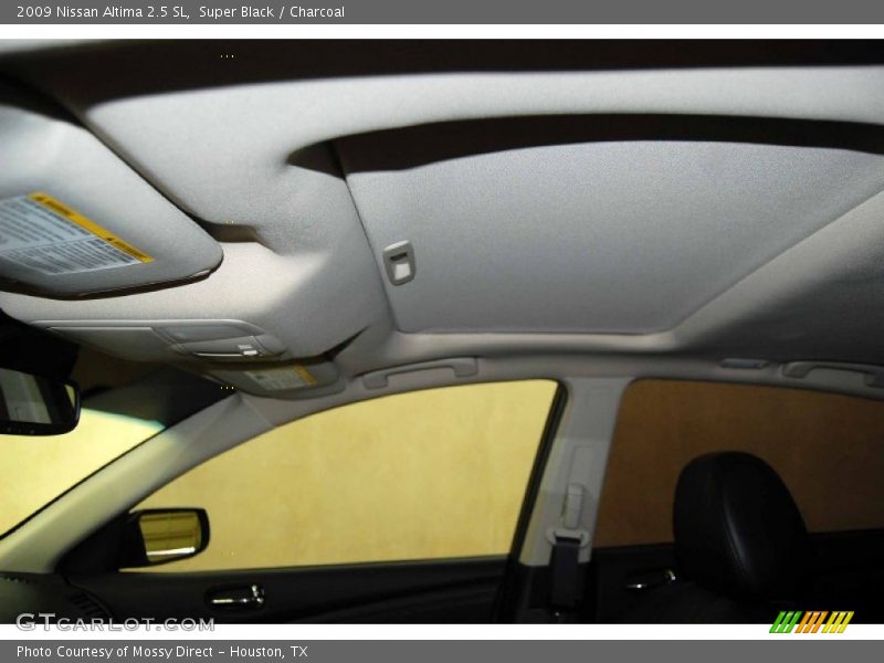 Super Black / Charcoal 2009 Nissan Altima 2.5 SL