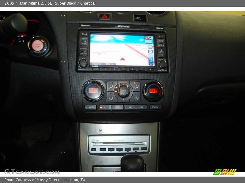 Super Black / Charcoal 2009 Nissan Altima 2.5 SL