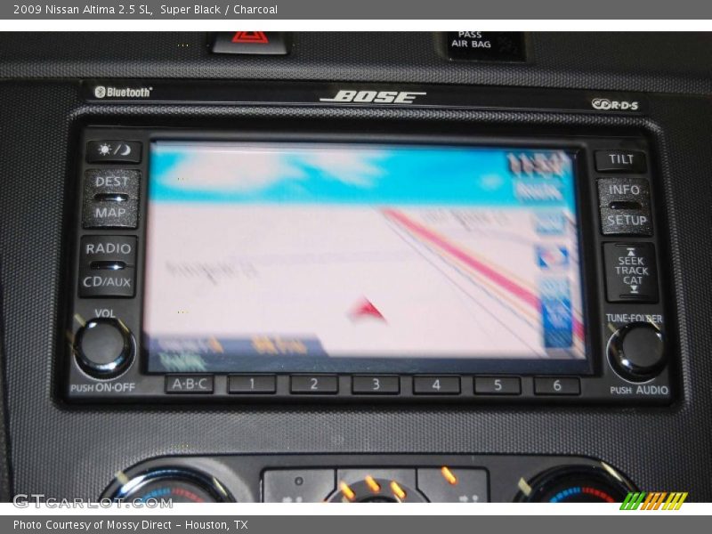 Super Black / Charcoal 2009 Nissan Altima 2.5 SL