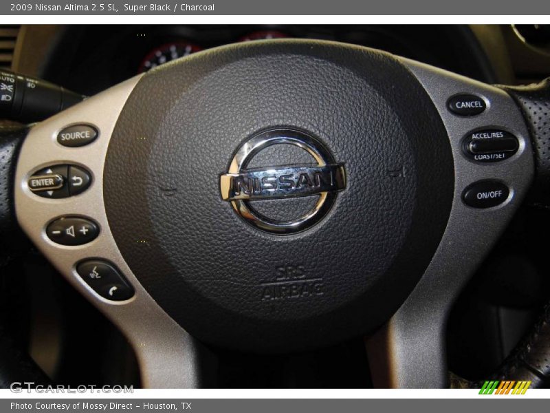 Super Black / Charcoal 2009 Nissan Altima 2.5 SL