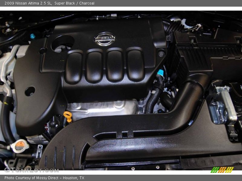 Super Black / Charcoal 2009 Nissan Altima 2.5 SL