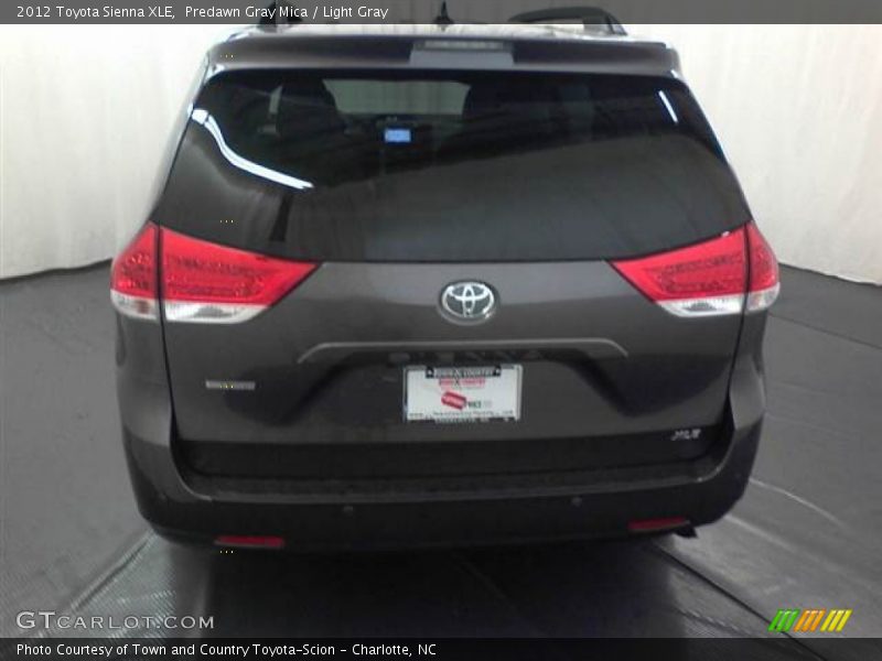 Predawn Gray Mica / Light Gray 2012 Toyota Sienna XLE