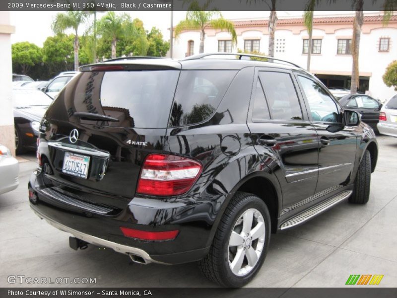 Black / Cashmere 2009 Mercedes-Benz ML 350 4Matic